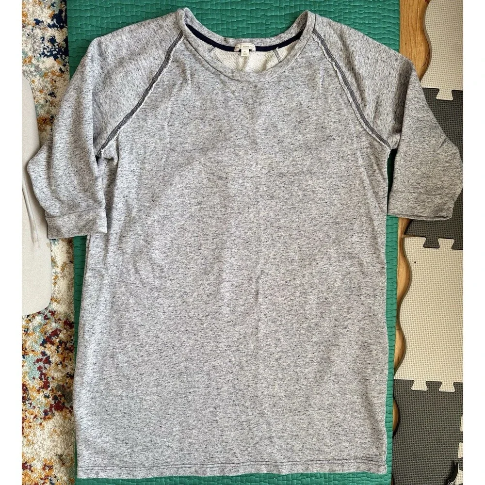 Vintage Y2K Gap Women's XL Gray Sweater Sweatshirt Dress Coastal Preppy Casual - Picture 3 of 14